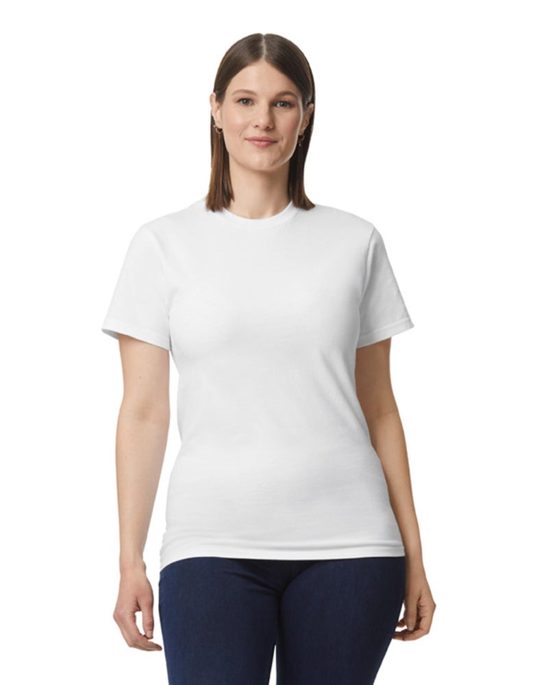Gildan Hammer Adult T-Shirt, 2-Pack, 3X-Large, White - Image 3